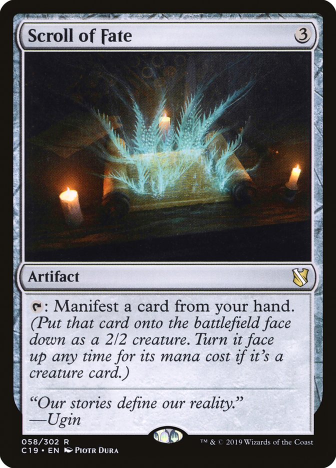 Scroll of Fate [Commander 2019] | Dragon's Lair Comics and Fantasy Houston TX