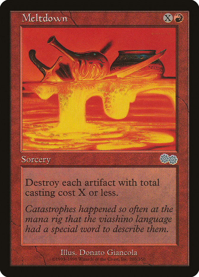 Meltdown [Urza's Saga] | Dragon's Lair Comics and Fantasy Houston TX