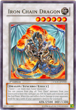Iron Chain Dragon [CSOC-EN040] Rare | Dragon's Lair Comics and Fantasy Houston TX