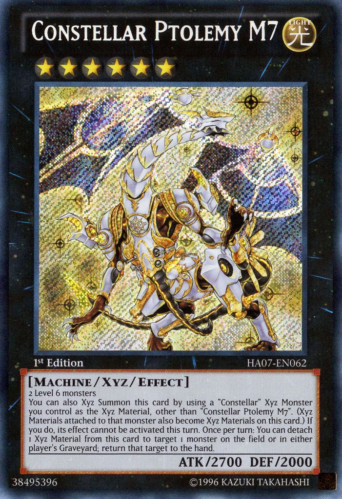 Constellar Ptolemy M7 [HA07-EN062] Secret Rare | Dragon's Lair Comics and Fantasy Houston TX