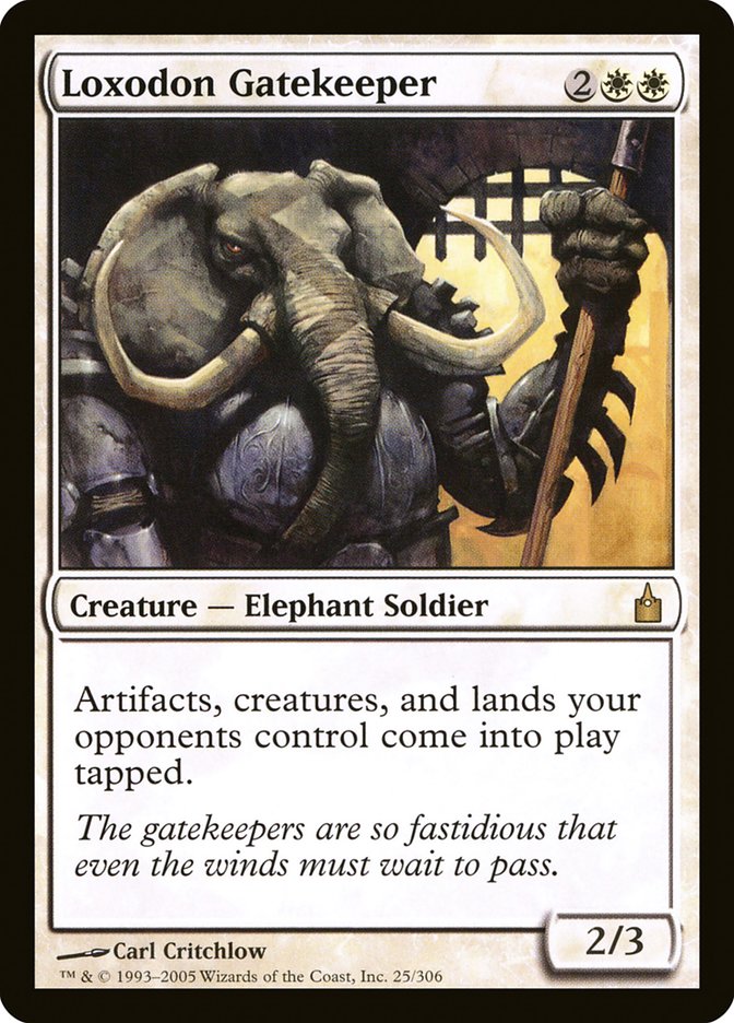 Loxodon Gatekeeper [Ravnica: City of Guilds] | Dragon's Lair Comics and Fantasy Houston TX