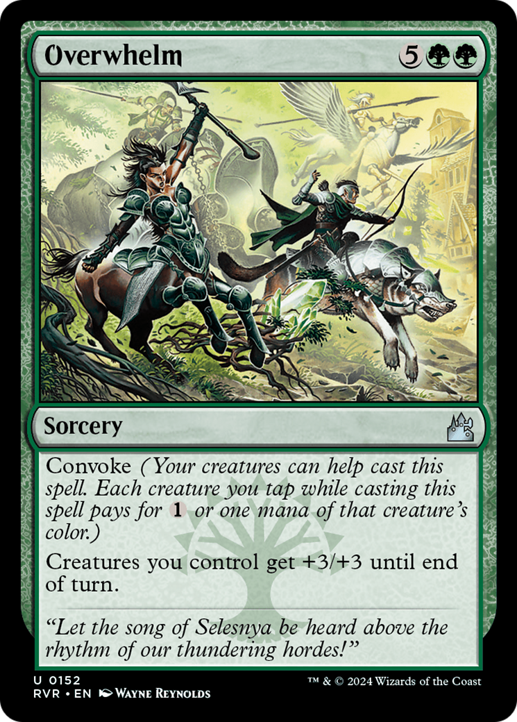 Overwhelm [Ravnica Remastered] | Dragon's Lair Comics and Fantasy Houston TX