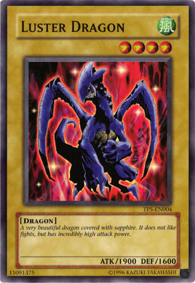 Luster Dragon [TP5-EN004] Super Rare | Dragon's Lair Comics and Fantasy Houston TX