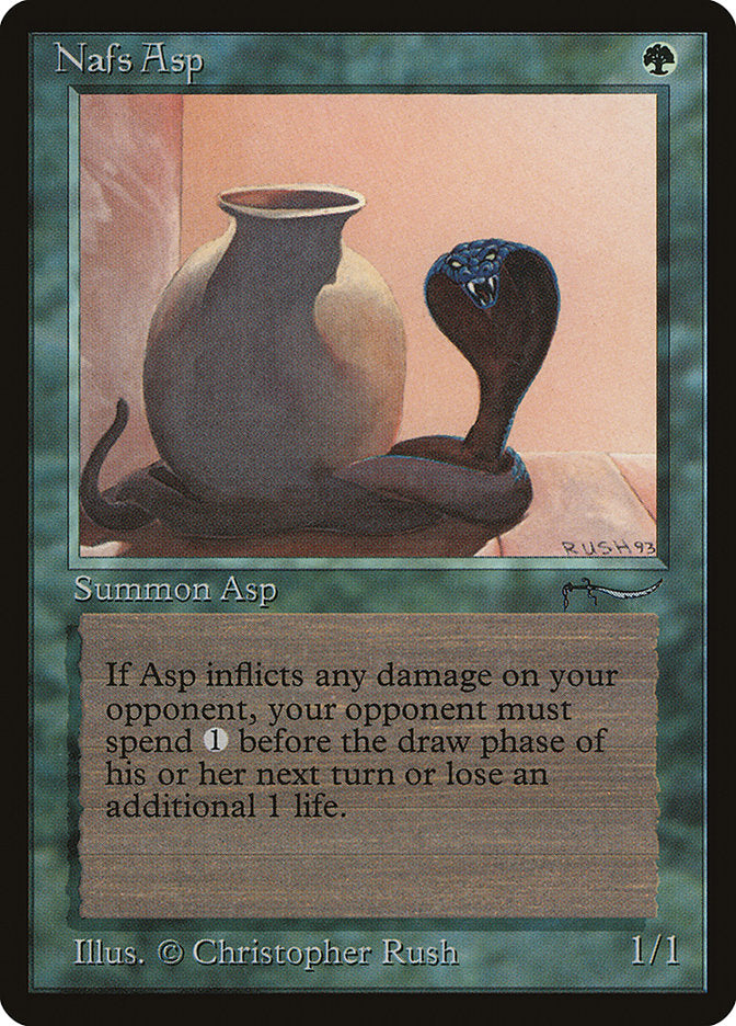 Nafs Asp (Light Mana Cost) [Arabian Nights] | Dragon's Lair Comics and Fantasy Houston TX