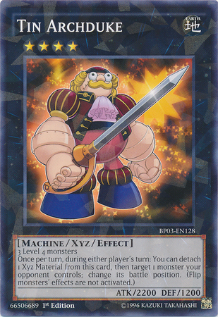Tin Archduke [BP03-EN128] Shatterfoil Rare | Dragon's Lair Comics and Fantasy Houston TX