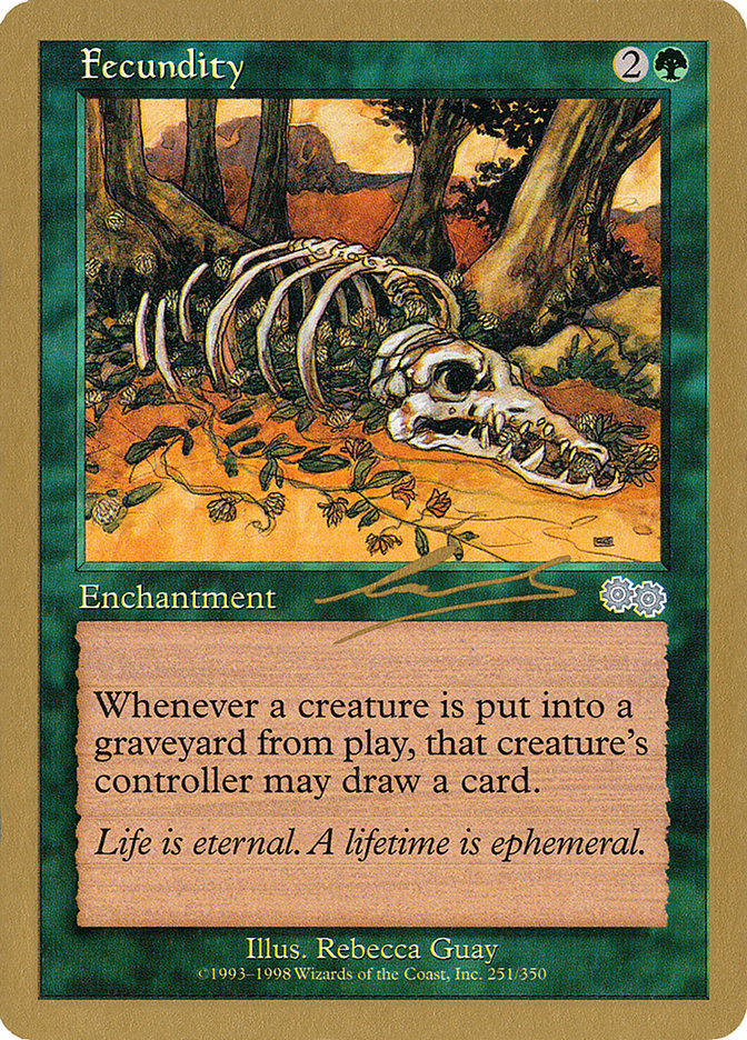 Fecundity (Nicolas Labarre) [World Championship Decks 2000] | Dragon's Lair Comics and Fantasy Houston TX