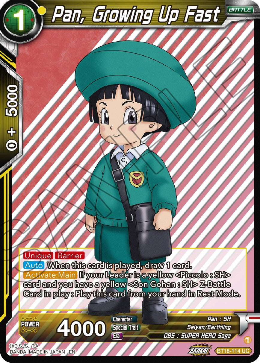Pan, Growing Up Fast (BT18-114) [Dawn of the Z-Legends] | Dragon's Lair Comics and Fantasy Houston TX