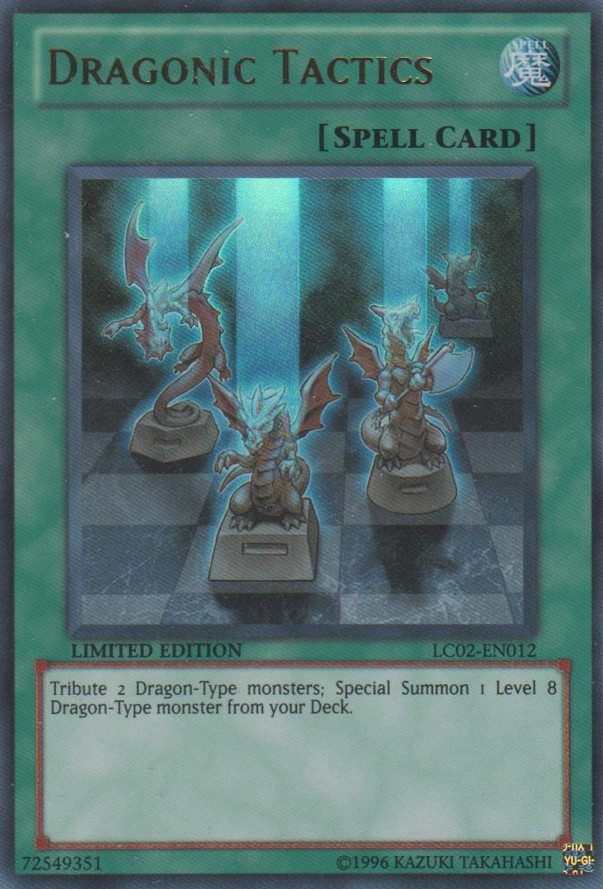 Dragonic Tactics [LC02-EN012] Ultra Rare | Dragon's Lair Comics and Fantasy Houston TX