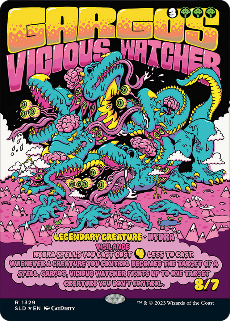 Gargos, Vicious Watcher [Secret Lair Drop Series] | Dragon's Lair Comics and Fantasy Houston TX