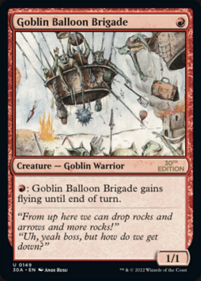 Goblin Balloon Brigade [30th Anniversary Edition] | Dragon's Lair Comics and Fantasy Houston TX