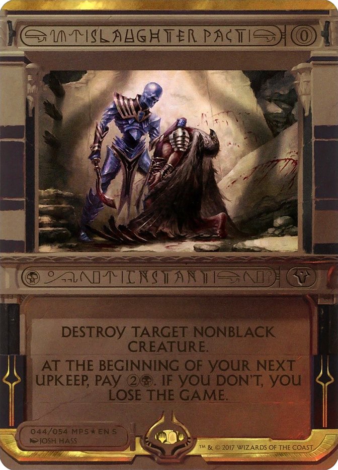 Slaughter Pact (Invocation) [Amonkhet Invocations] | Dragon's Lair Comics and Fantasy Houston TX