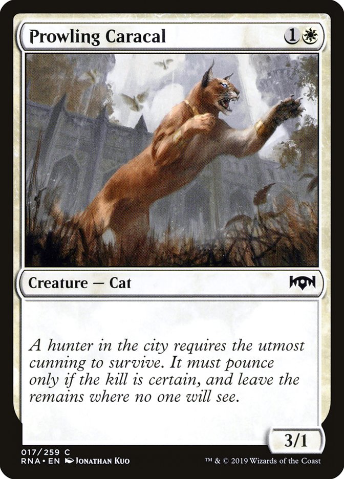 Prowling Caracal [Ravnica Allegiance] | Dragon's Lair Comics and Fantasy Houston TX