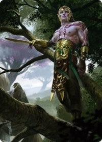 Tyvar Kell Art Card [Kaldheim Art Series] | Dragon's Lair Comics and Fantasy Houston TX