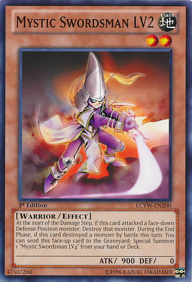 Mystic Swordsman LV2 [LCYW-EN200] Common | Dragon's Lair Comics and Fantasy Houston TX