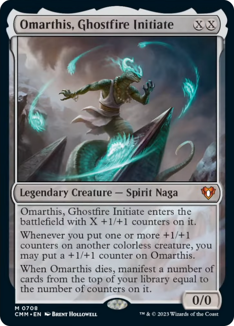 Omarthis, Ghostfire Initiate [Commander Masters] | Dragon's Lair Comics and Fantasy Houston TX