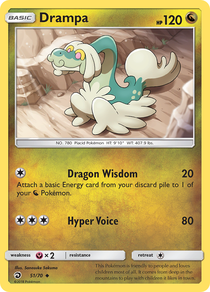 Drampa (51/70) [Sun & Moon: Dragon Majesty] | Dragon's Lair Comics and Fantasy Houston TX