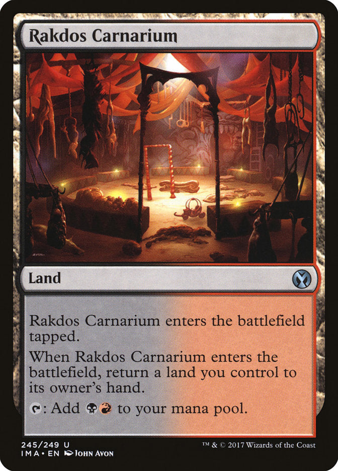 Rakdos Carnarium [Iconic Masters] | Dragon's Lair Comics and Fantasy Houston TX