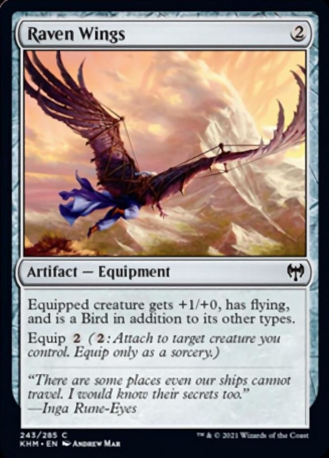 Raven Wings [Kaldheim] | Dragon's Lair Comics and Fantasy Houston TX