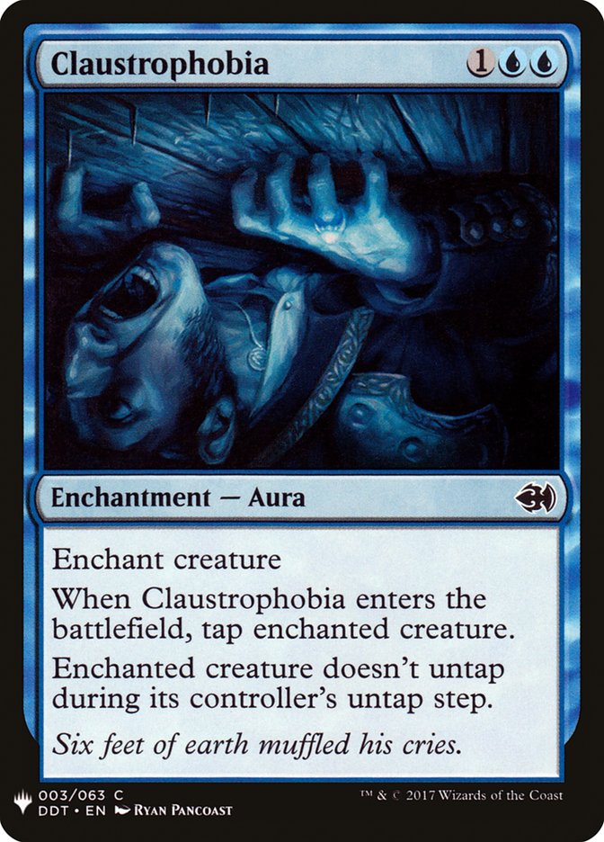 Claustrophobia [Mystery Booster] | Dragon's Lair Comics and Fantasy Houston TX