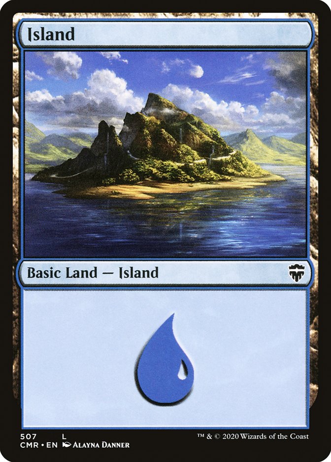 Island (507) [Commander Legends] | Dragon's Lair Comics and Fantasy Houston TX