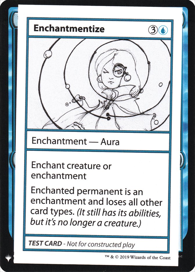 Enchantmentize [Mystery Booster Playtest Cards] | Dragon's Lair Comics and Fantasy Houston TX