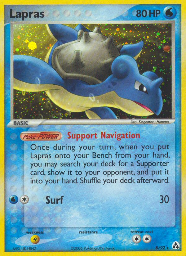 Lapras (8/92) [EX: Legend Maker] | Dragon's Lair Comics and Fantasy Houston TX