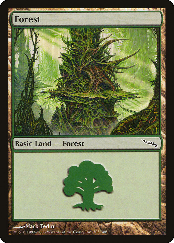 Forest (303) [Mirrodin] | Dragon's Lair Comics and Fantasy Houston TX