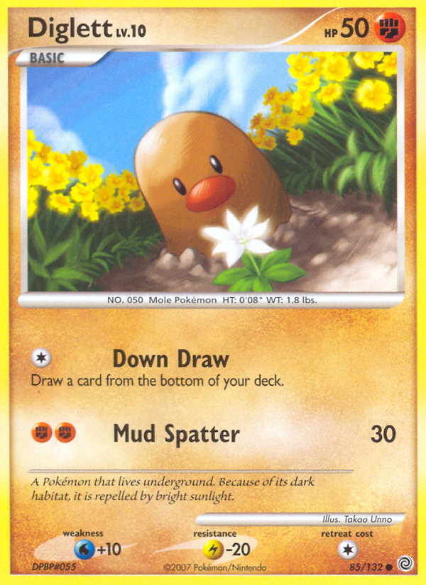 Diglett (85/132) [Diamond & Pearl: Secret Wonders] | Dragon's Lair Comics and Fantasy Houston TX