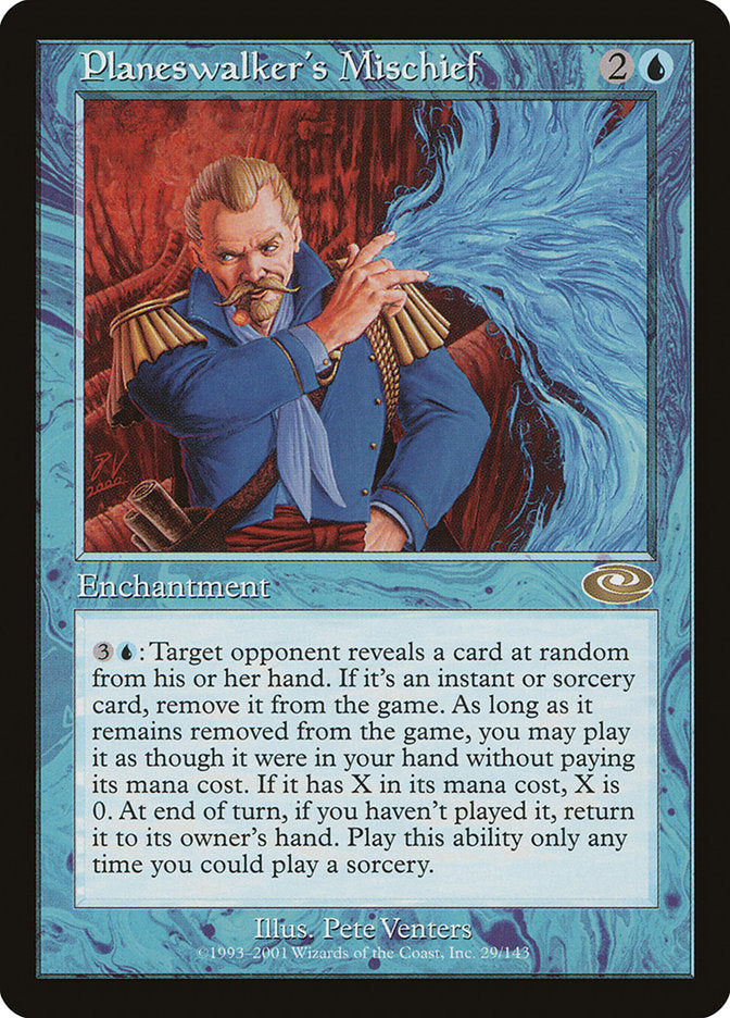 Planeswalker's Mischief [Planeshift] | Dragon's Lair Comics and Fantasy Houston TX