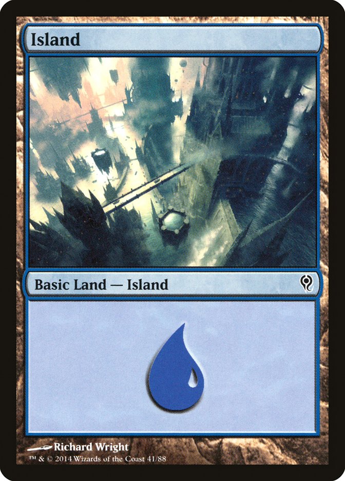 Island (41) [Duel Decks: Jace vs. Vraska] | Dragon's Lair Comics and Fantasy Houston TX