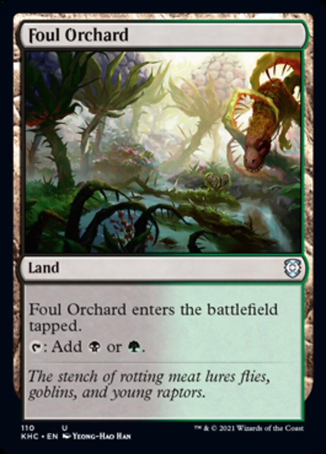 Foul Orchard [Kaldheim Commander] | Dragon's Lair Comics and Fantasy Houston TX