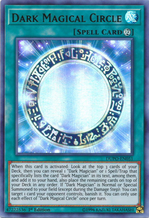 Dark Magical Circle [DUPO-EN051] Ultra Rare | Dragon's Lair Comics and Fantasy Houston TX