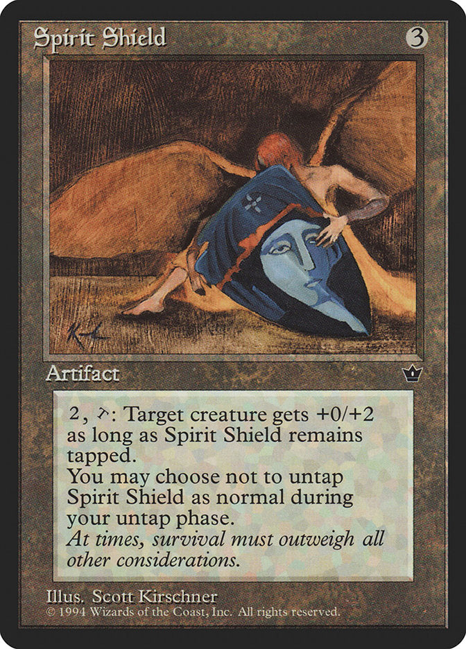 Spirit Shield [Fallen Empires] | Dragon's Lair Comics and Fantasy Houston TX