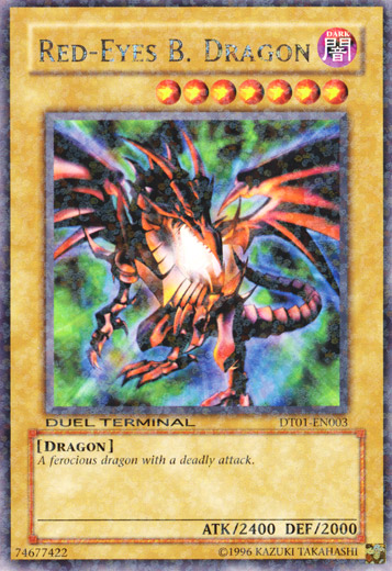 Red-Eyes B. Dragon [DT01-EN003] Rare | Dragon's Lair Comics and Fantasy Houston TX