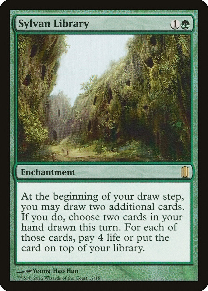 Sylvan Library [Commander's Arsenal] | Dragon's Lair Comics and Fantasy Houston TX