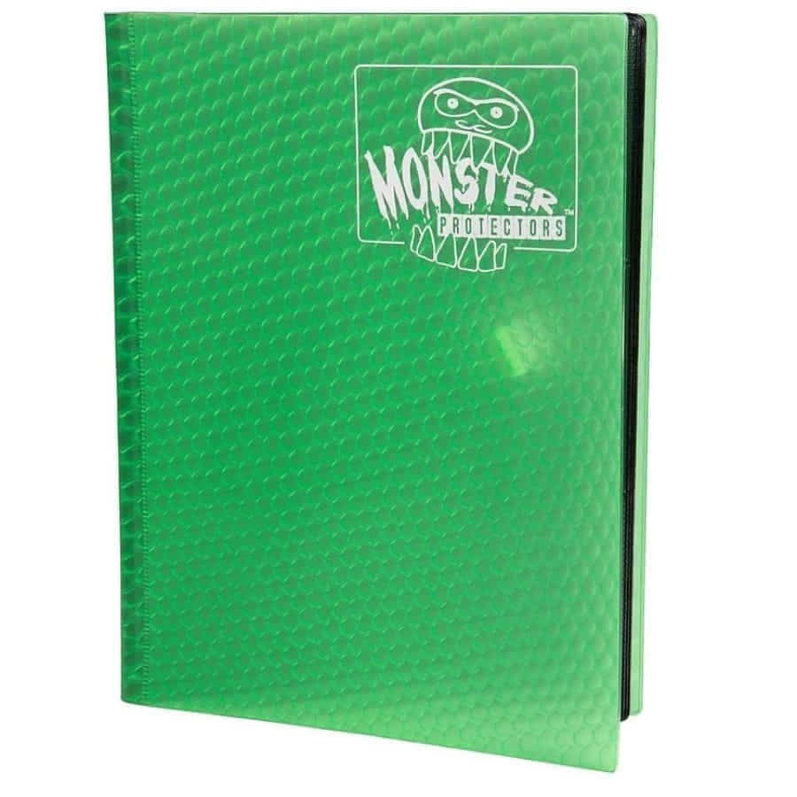 Monster Binder 9-Pocket Holofoil Green | Dragon's Lair Comics and Fantasy Houston TX