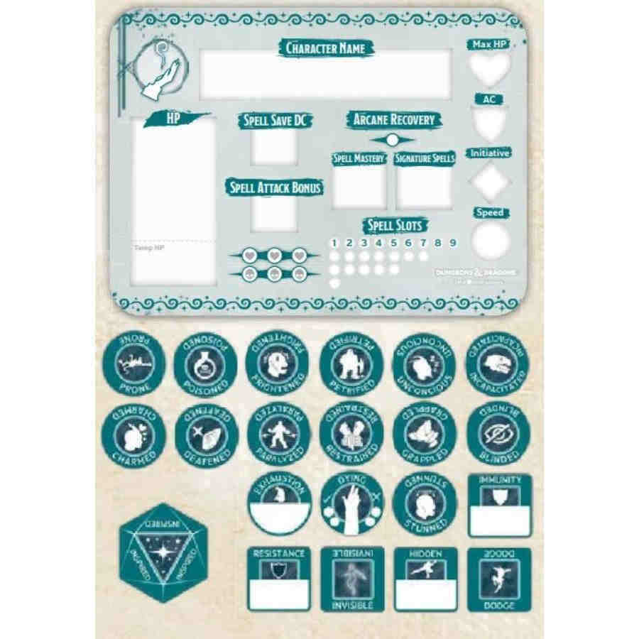 Dungeons and Dragons Wizard Token Set | Dragon's Lair Comics and Fantasy Houston TX