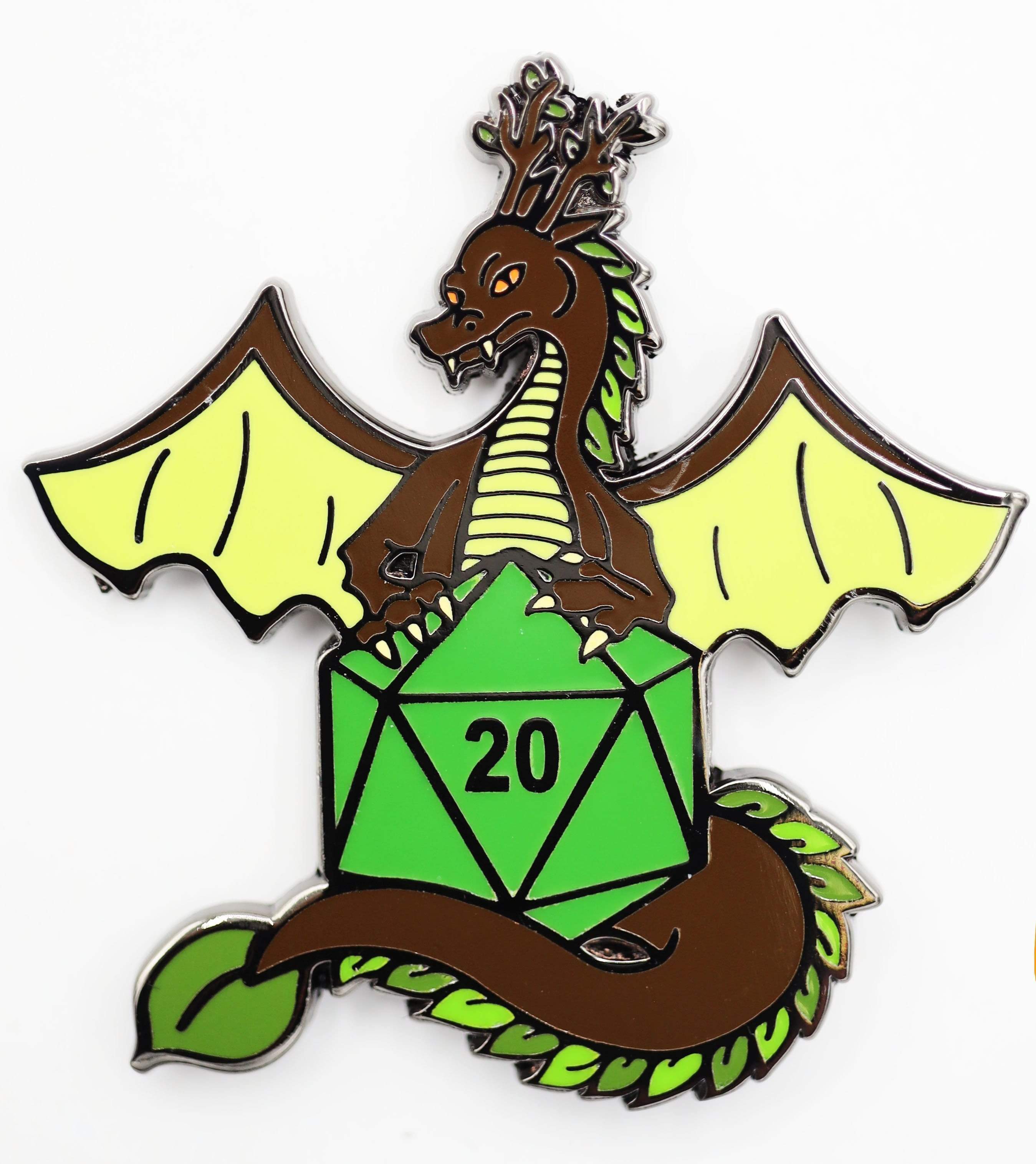 Foam Brain Dice Dragons Pin: Earth | Dragon's Lair Comics and Fantasy Houston TX