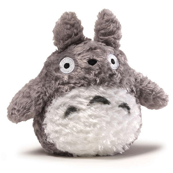 Totoro Grey Fluffy Plush | Odin's Place