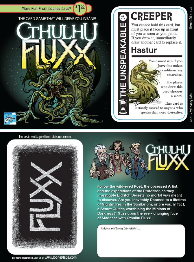 Fluxx: Cthulhu | Odin's Place