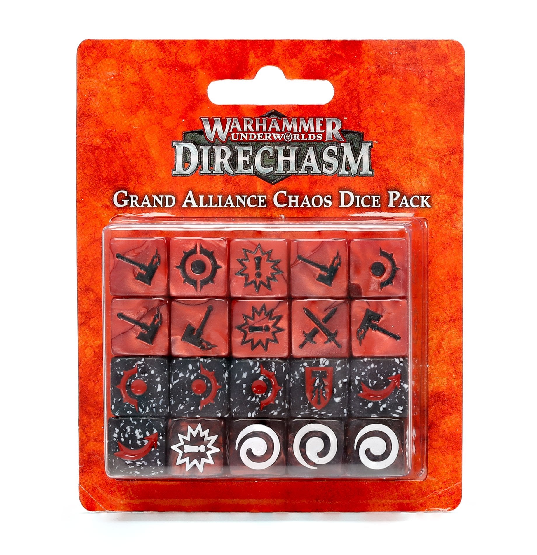 Warhammer Underworlds: Direchasm Grand Alliance Chaos Dice Pack | Dragon's Lair Comics and Fantasy Houston TX