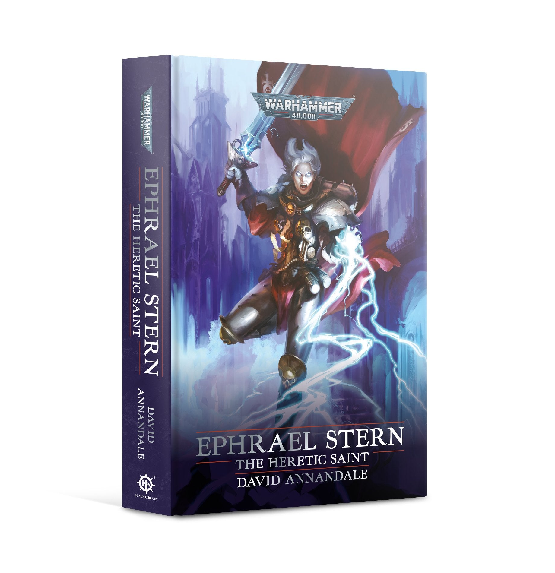 Black Library: Ephrael Stern The Heretic Saint (Hardback) | Dragon's Lair Comics and Fantasy Houston TX