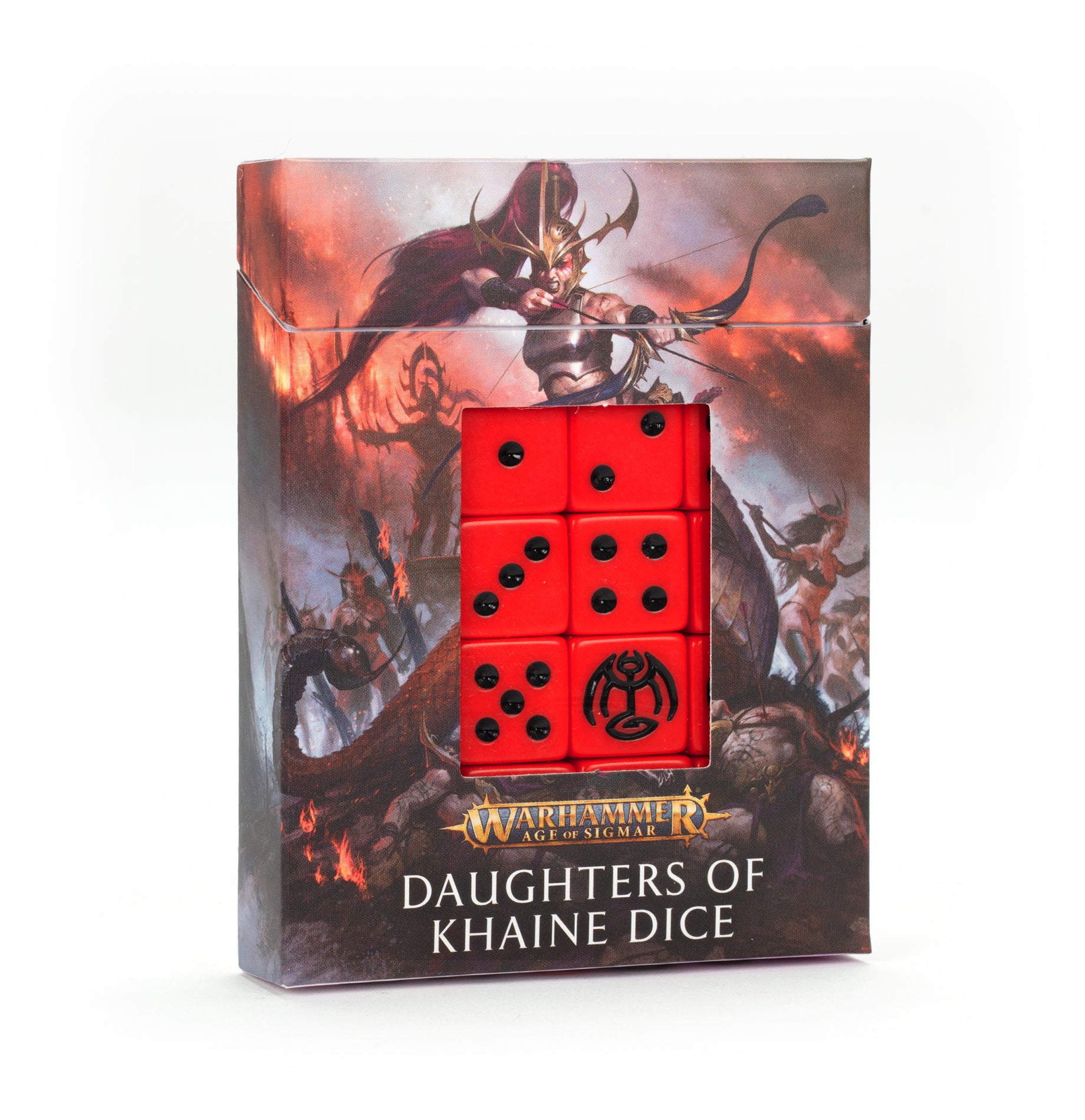 Warhammer Age of Sigmar: Daughters of Khaine Dice Set | Dragon's Lair Comics and Fantasy Houston TX