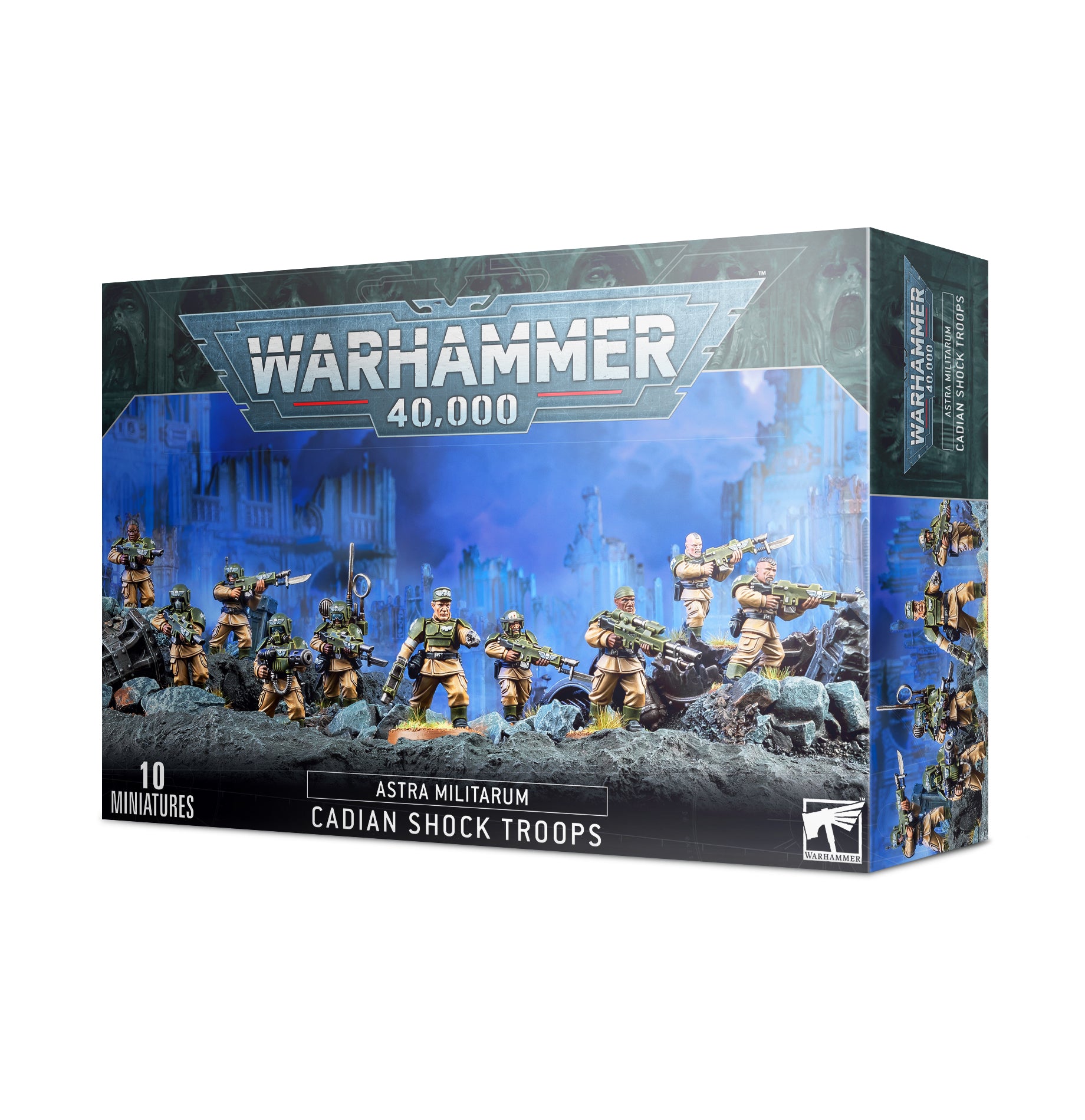 Warhammer 40K: Astra Militarum: Cadian Shock Troops | Dragon's Lair Comics and Fantasy Houston TX