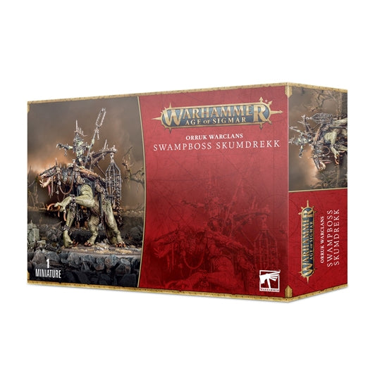 Warhammer Age of Sigmar: Orruk Warclans Swampboss Skumdrekk | Dragon's Lair Comics and Fantasy Houston TX