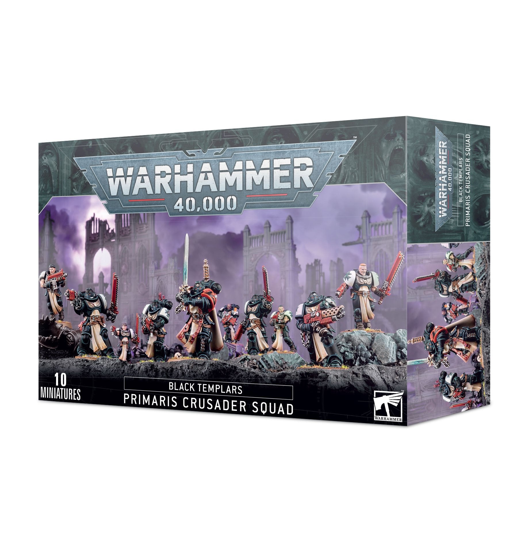 Warhammer 40K: Black Templars Primaris Crusader Squad | Dragon's Lair Comics and Fantasy Houston TX