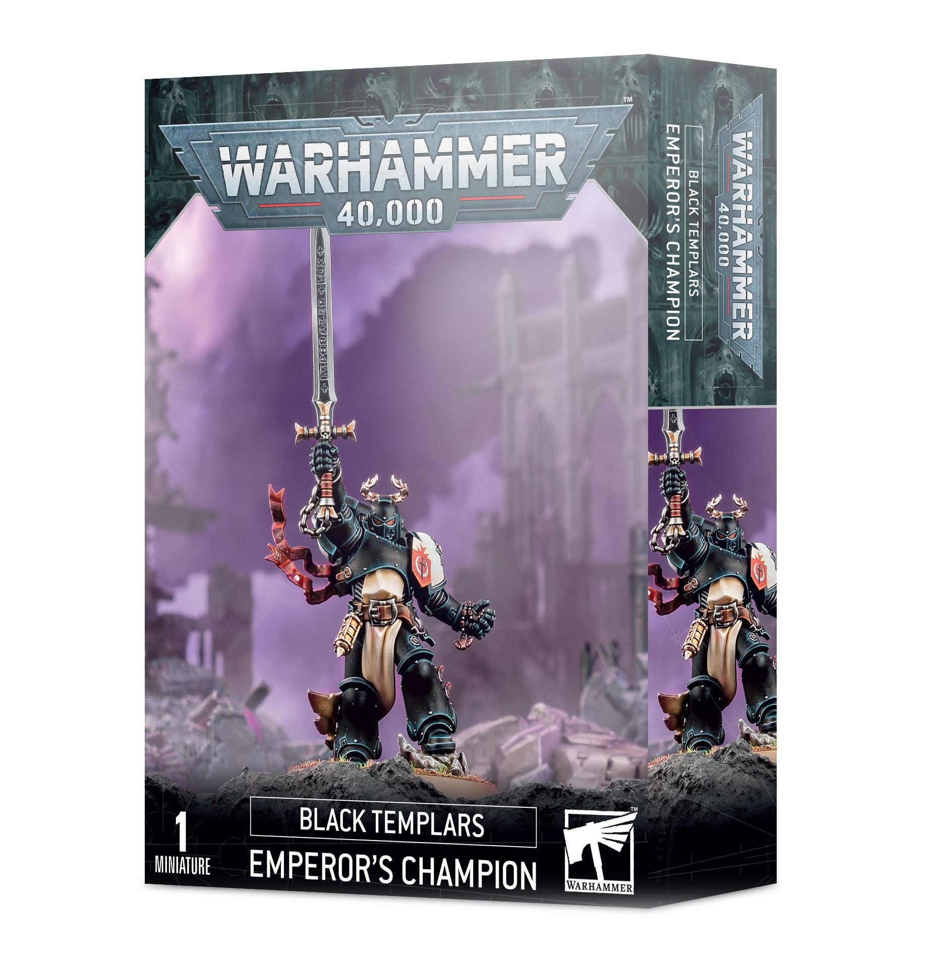 Warhammer 40K: Black Templars Emperor's Champion | Dragon's Lair Comics and Fantasy Houston TX