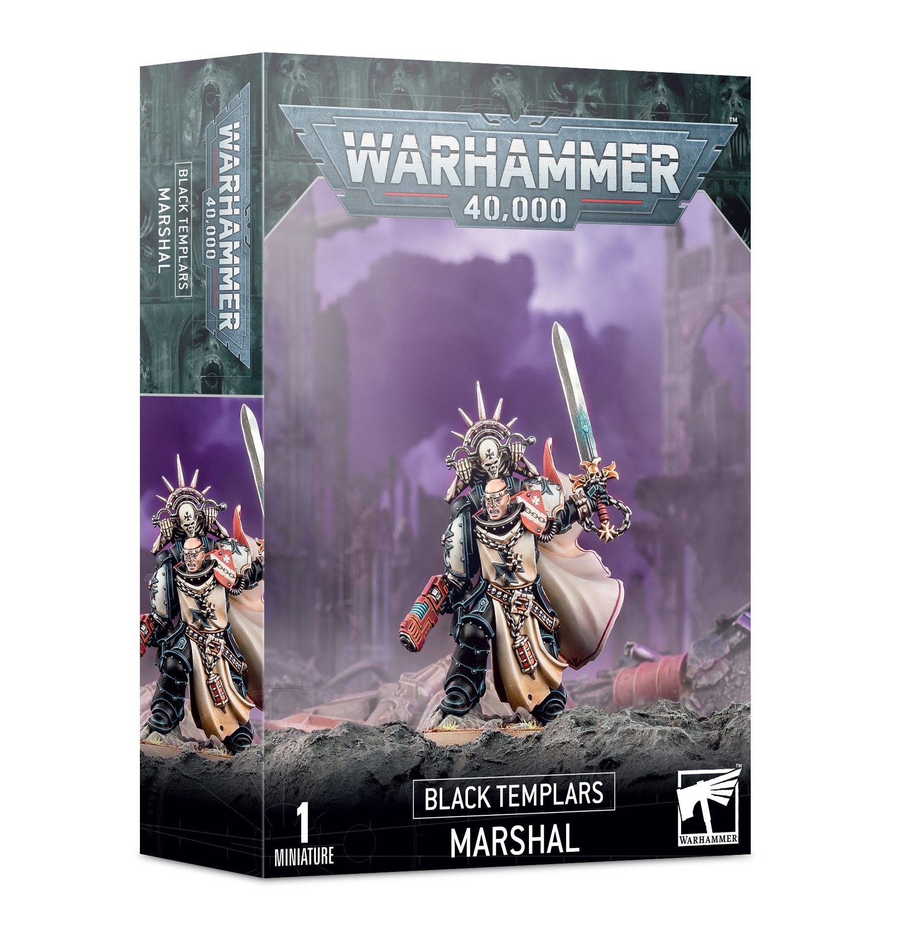 Warhammer 40K: Black Templars Marshal | Dragon's Lair Comics and Fantasy Houston TX