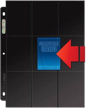 Ultra Pro 3-Hole Side Load 18-Pocket Pages | Odin's Place