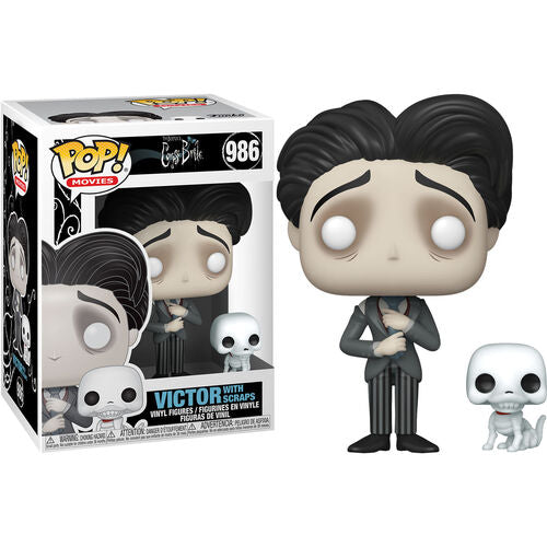 Funko Pop! Corpse Bride Victor with Scraps | Dragon's Lair Comics and Fantasy Houston TX